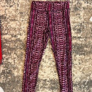 Pink and Black Under Armour Leggings